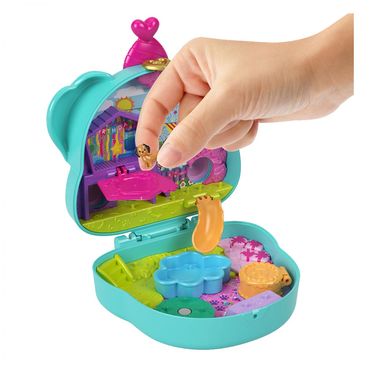 MATTEL POLLY POCKET PUPPY PARTY FRY35/HKV30 MATTEL POLLY POCKET PUPPY PARTY FRY35/HKV30