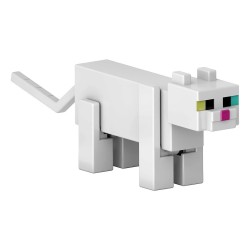 MATTEL MINECRAFT ΦΙΓΟΥΡΑ WHITE CAT  (38 ΕΚΑΤΟΣΤΑ) JL10/HLB20