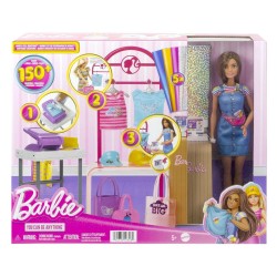 MATTEL BARBIE - ΕΡΓΑΣΤΗΡΙΟ ΜΟΔΑΣ HKT78