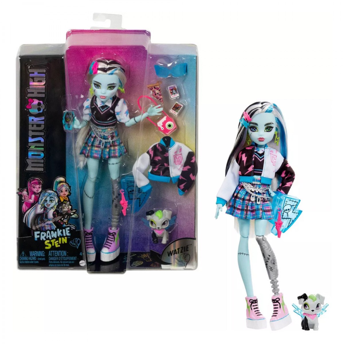 MATTEL MONSTER HIGH CR FRANKIE STEIN HHK53 MATTEL MONSTER HIGH CR FRANKIE STEIN HHK53