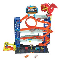 MATTEL HOT WHEELS ΑΠΟΛΥΤΟ ΓΚΑΡΑΖ ΜΕ ΔΡΑΚΟ HKX48