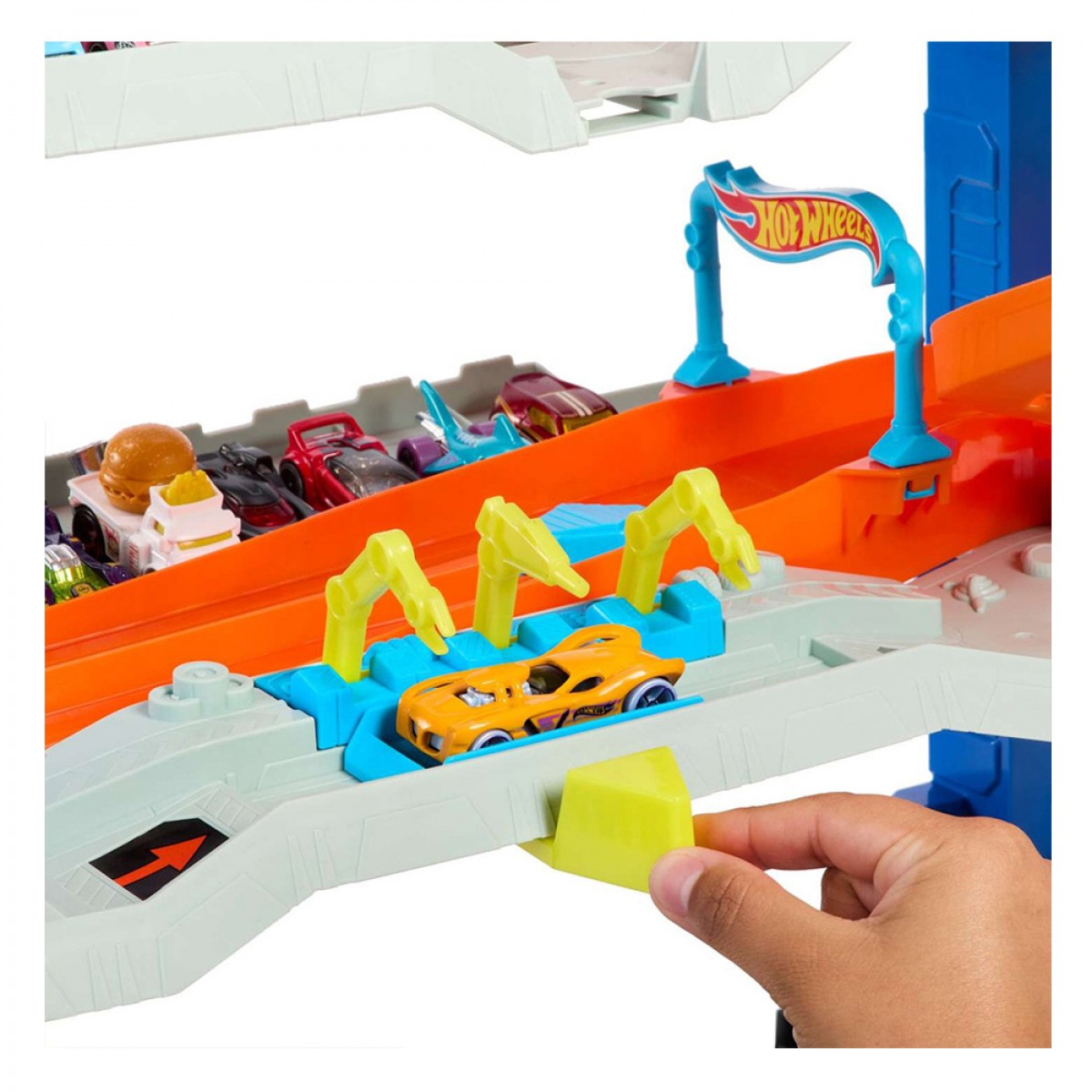 MATTEL HOT WHEELS ΑΠΟΛΥΤΟ ΓΚΑΡΑΖ ΜΕ ΔΡΑΚΟ HKX48 MATTEL HOT WHEELS ΑΠΟΛΥΤΟ ΓΚΑΡΑΖ ΜΕ ΔΡΑΚΟ HKX48