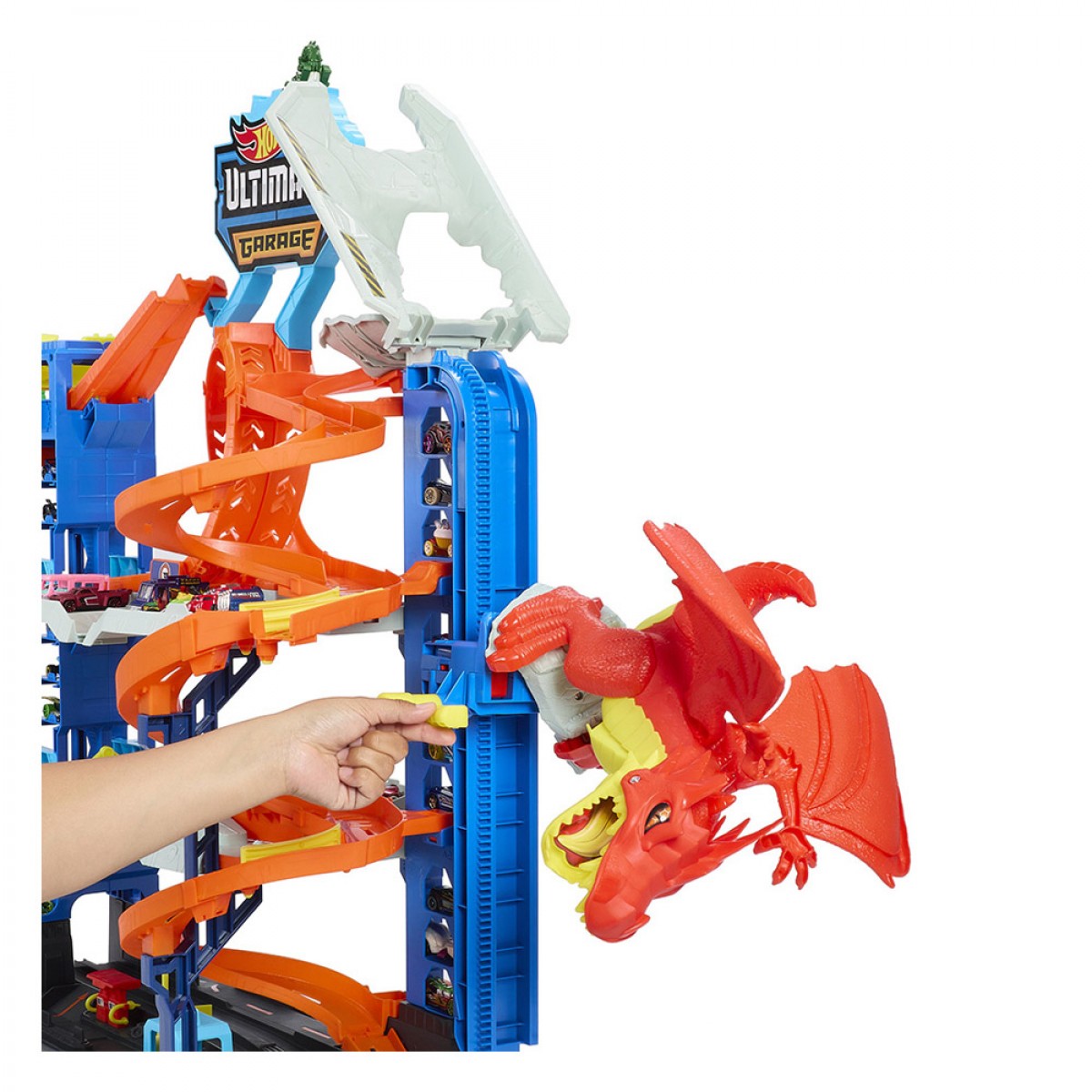 MATTEL HOT WHEELS ΑΠΟΛΥΤΟ ΓΚΑΡΑΖ ΜΕ ΔΡΑΚΟ HKX48 MATTEL HOT WHEELS ΑΠΟΛΥΤΟ ΓΚΑΡΑΖ ΜΕ ΔΡΑΚΟ HKX48