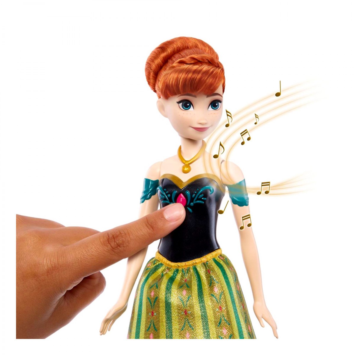 MATTEL FROZEN - ΑΝΝΑ ΠΟΥ ΤΡΑΓΟΥΔΑΕΙ (ΑΓΓΛΙΚΑ) HLW56