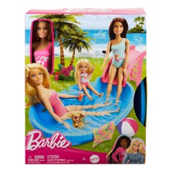 MATTEL BARBIE ΠΙΣΙΝΑ ΜΕ ΚΟΥΚΛΑ HRJ74