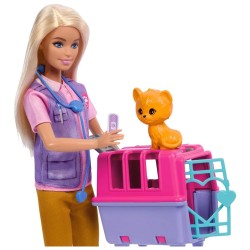 MATTEL BARBIE ΔΙΑΣΩΣΡΙΑ ΑΓΡΙΩΝ ΖΩΩΝ HRG50