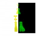 MATTEL MONSTER HIGH NEON FRIGHTS - FRANKIE HNF79 MATTEL MONSTER HIGH NEON FRIGHTS - FRANKIE HNF79