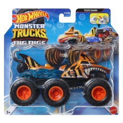 MATTEL HOT WHEELS ΝΤΑΛΙΚΕΣ MONSTER TRUCKS 1:64 - TIGER SHARK HWN86/HWN88