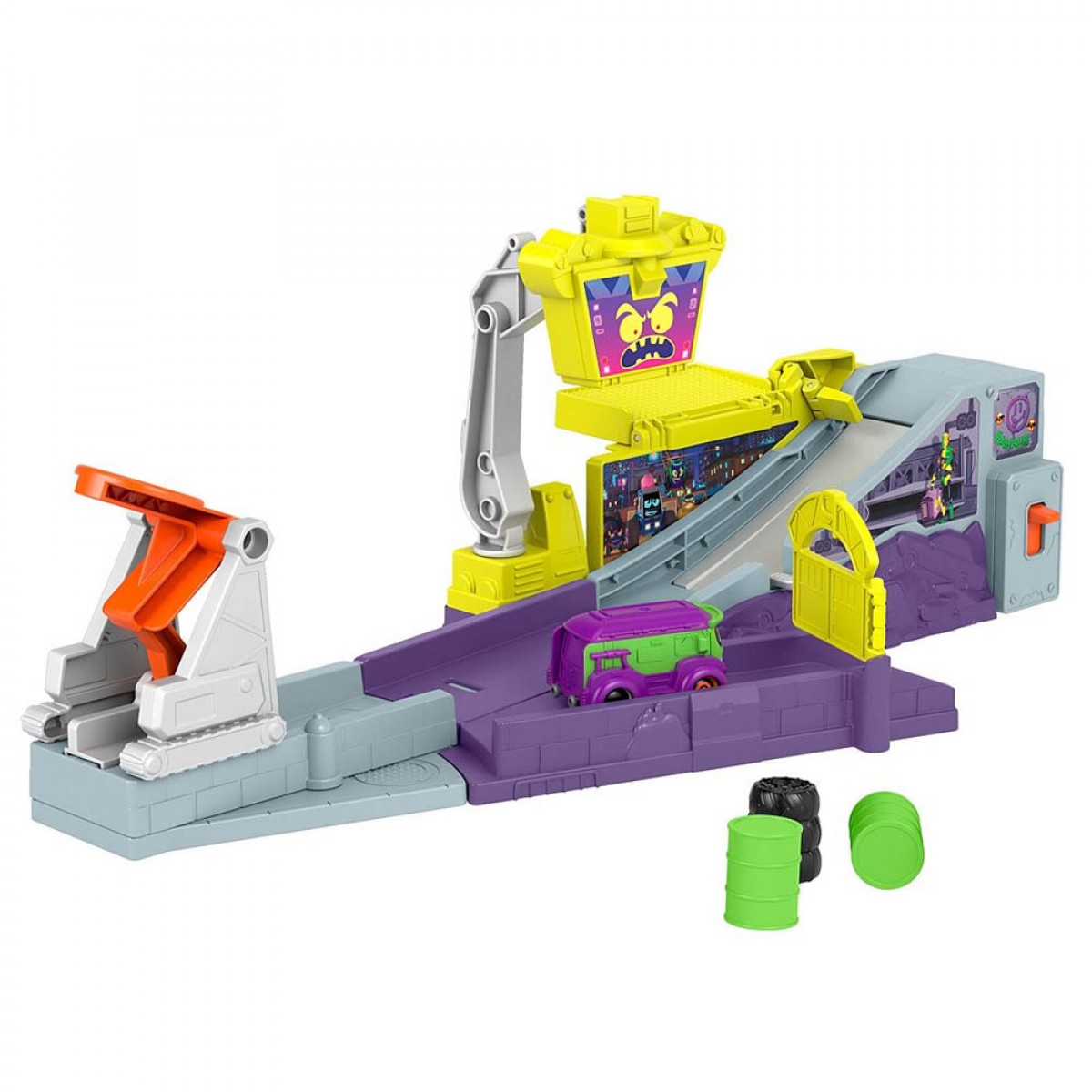 MATTEL BATWHEELS DELUXE LAUNCH PAD PLY JY HNP07 MATTEL BATWHEELS DELUXE LAUNCH PAD PLY JY HNP07
