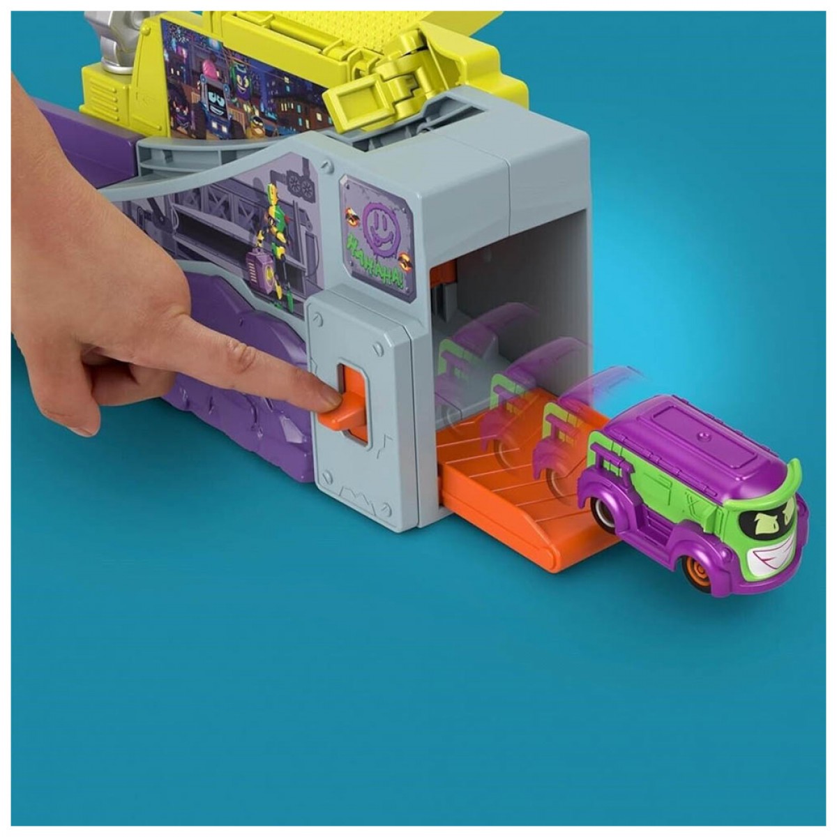MATTEL BATWHEELS DELUXE LAUNCH PAD PLY JY HNP07 MATTEL BATWHEELS DELUXE LAUNCH PAD PLY JY HNP07