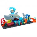 MATTEL HOT WHEELS CITY SHARK CAR WASH HTN82 MATTEL HOT WHEELS CITY SHARK CAR WASH HTN82
