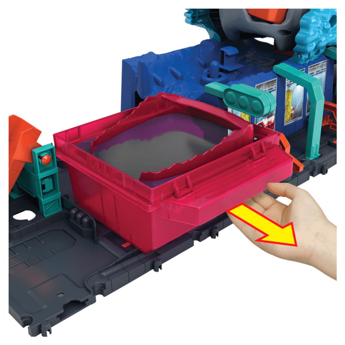 MATTEL HOT WHEELS CITY SHARK CAR WASH HTN82 MATTEL HOT WHEELS CITY SHARK CAR WASH HTN82