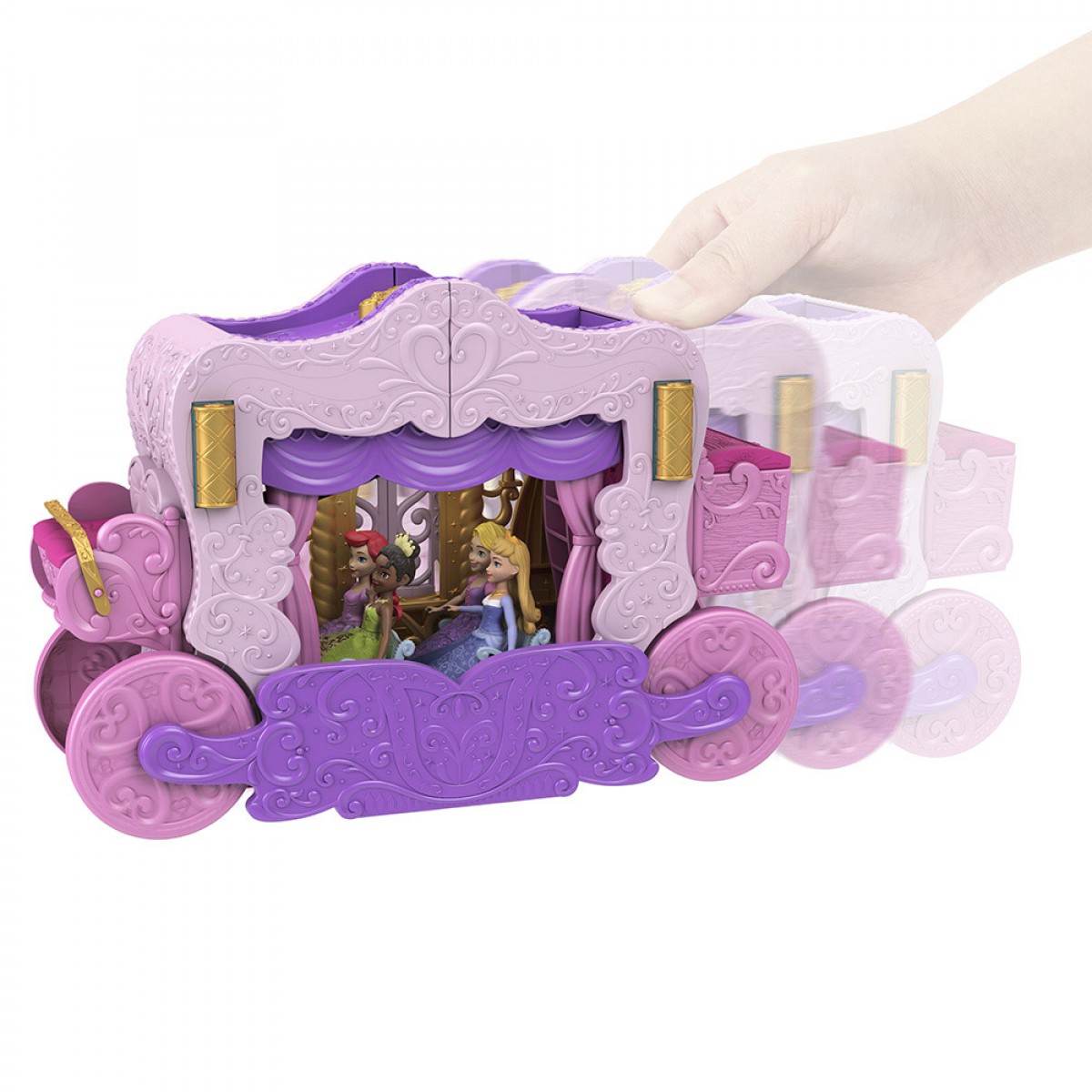 MATTEL DISNEY PRINCESS SD PLYST BG RVL CARRIAGE TO CASTLE HWX17 MATTEL DISNEY PRINCESS SD PLYST BG RVL CARRIAGE TO CASTLE HWX17
