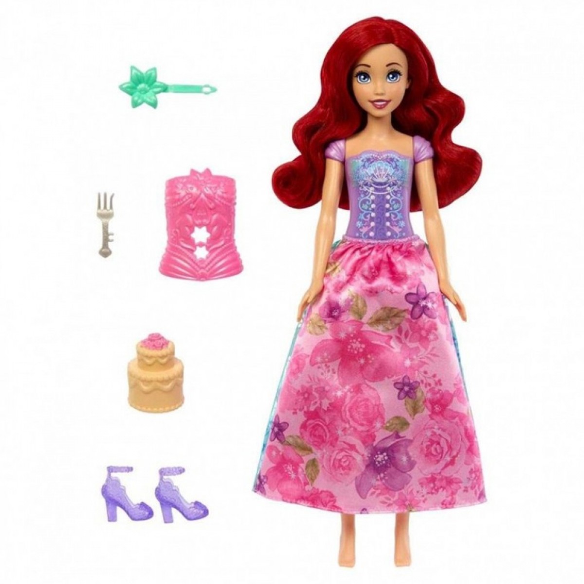 MATTEL DISNEY PRINCESS SPIN AND REVEAL ARIEL HTV88 MATTEL DISNEY PRINCESS SPIN AND REVEAL ARIEL HTV88