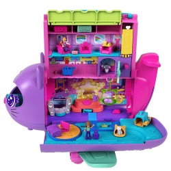 MATTEL POLLY POCKET KITTY AIRWAYS PLAYSET N0 HWP19