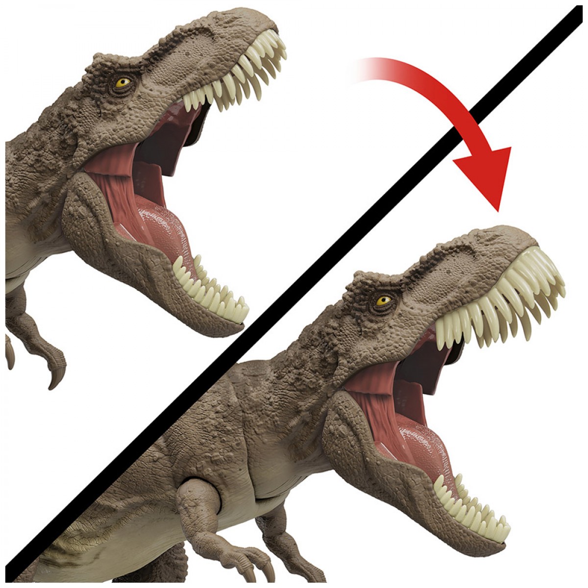 MATTEL JURASSIC WORLD FEATURE T-REX DINO HXF53 MATTEL JURASSIC WORLD FEATURE T-REX DINO HXF53