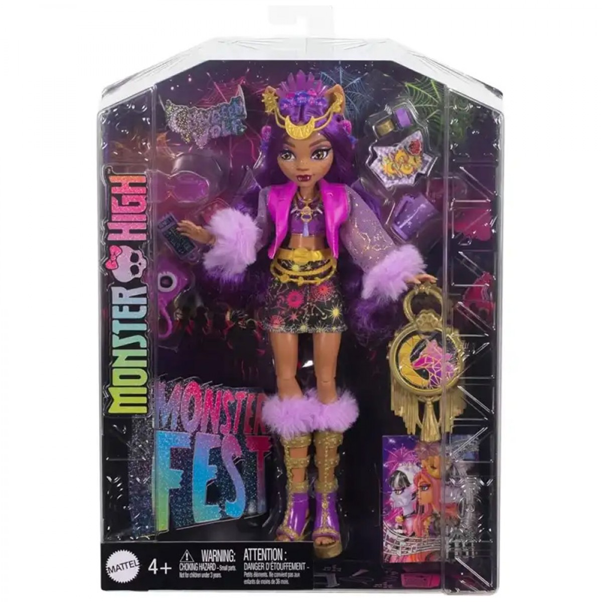MATTEL MONSTER HIGH MONSTER FEST CLAWDEEN HXH80 MATTEL MONSTER HIGH MONSTER FEST CLAWDEEN HXH80