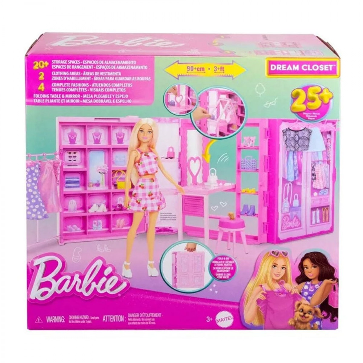 MATTEL BARBIE DREAM CLOSET HXD59 MATTEL BARBIE DREAM CLOSET HXD59