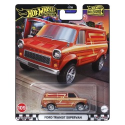 MATTEL HW PREMIUM - BOULEVARD FORD TRANSIT SURERVAN GJT68/HRT76