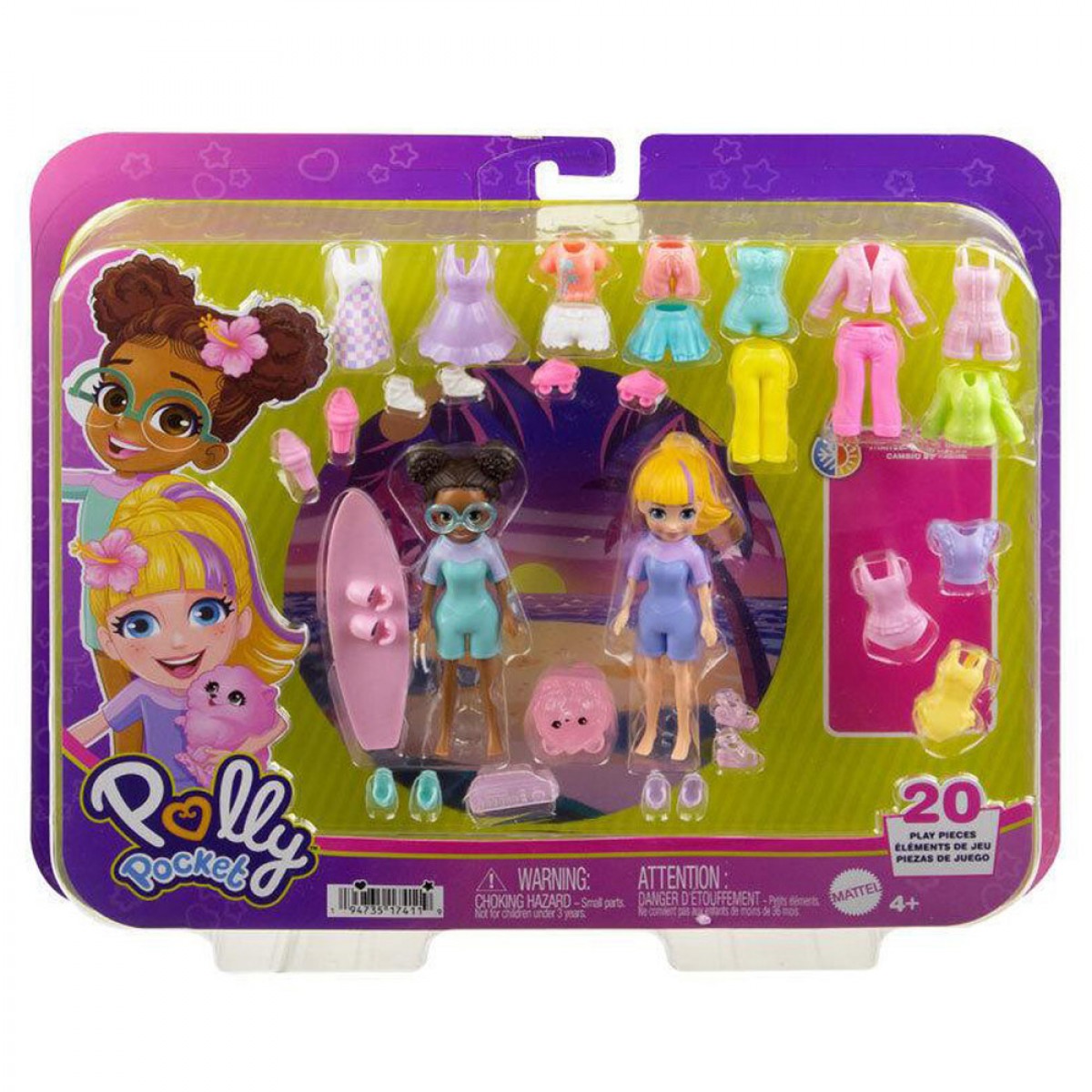 MATTEL POLLY-ΚΟΥΚΛΑ ΜΕ ΜΟΔΕΣ ΜΕΓΑΛΟ ΣΕΤ NO HNF51/HRD61 MATTEL POLLY-ΚΟΥΚΛΑ ΜΕ ΜΟΔΕΣ ΜΕΓΑΛΟ ΣΕΤ NO HNF51/HRD61