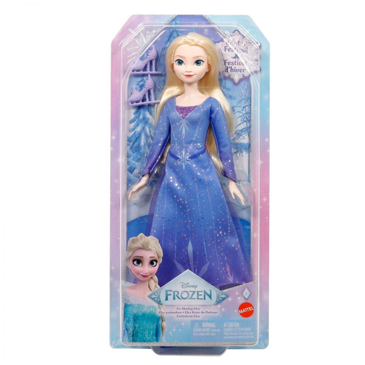 MATTEL FROZEN FD ICE SCATING ELSA JBG53 MATTEL FROZEN FD ICE SCATING ELSA JBG53