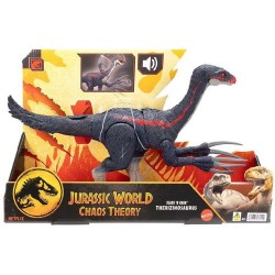 MATTEL JURASSIC WORLD SLASH 'N ROAR FEAT THERIZINOSAURUS JCG16 MATTEL JURASSIC WORLD SLASH 'N ROAR FEAT THERIZINOSAURUS JCG16