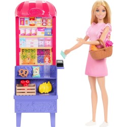 MATTEL BARBIE MALIBU SHOPPING AT THE MARKET JCT05