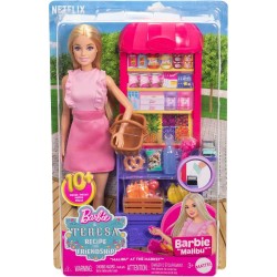 MATTEL BARBIE MALIBU SHOPPING AT THE MARKET JCT05