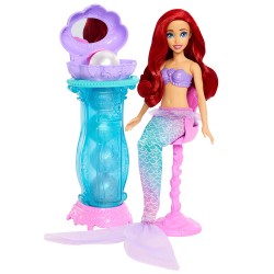 MATTEL DISNEY PRINCESS FD MERMAID SUPRISE DOLL VANITY POP ARIEL JBF86