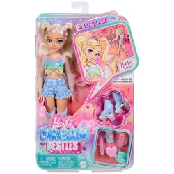 MATTEL BARBIE DREAM BEASTIES  ROLLER SKATE MALIBU JFX96
