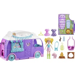 MATTEL POLLY POCKET: POLLY ΤΡΟΧΟΣΠΙΤΟ JCC32