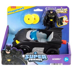 MATTEL FISHER PRICE IMAGINEXT DC SUPER FRIENDS BATMAN ΜΕ BATMOBILE JFJ68