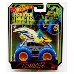 MATTEL HOT WHEELS MONSTER TRUCKS GLOW IN THE DARK - BATTITUDE JFX08/JFX16