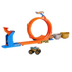 MATTEL HOT WHEELS MONSTER TRUCKS ΔΙΕΚΔΙΚΗΣΗ ΚΥΠΕΛΟΥ CHALLENGE PLAYSET ΟΧΗΜΑ BIGFOOT JBX64