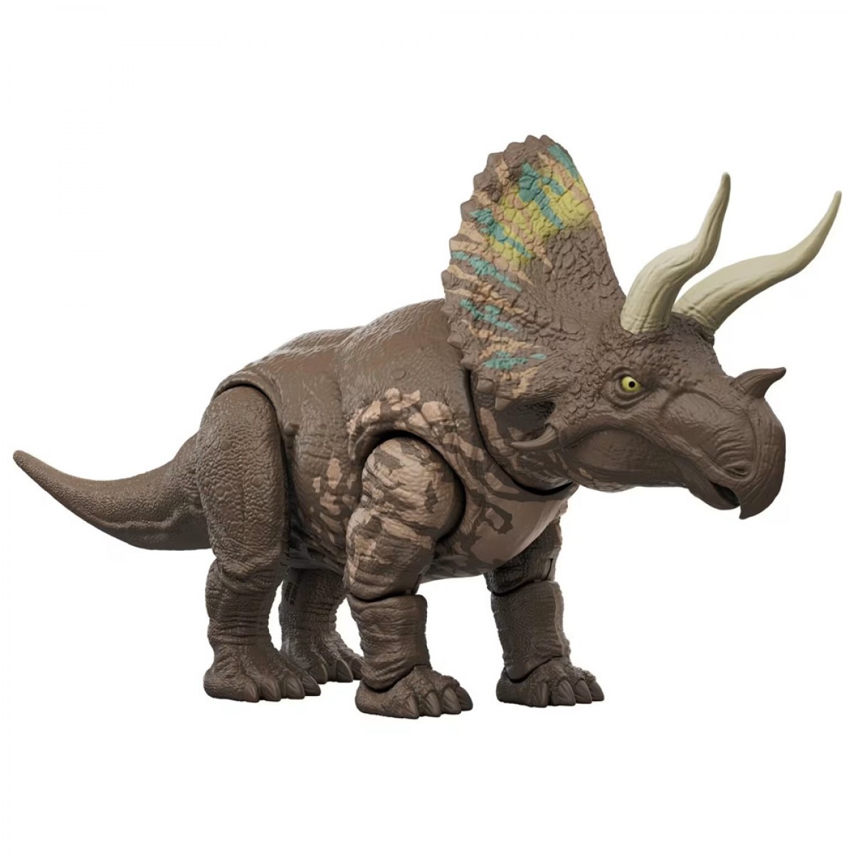 MATTEL JURASSIC WORLD GIGANTIC THRASHERS EOTRICERATOPS JGB92/JGB93