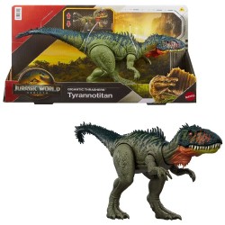 MATTEL JURASSIC WORLD GIGANTIC THRASHERS TYRANNOTITAN JGB92/JCL75 MATTEL JURASSIC WORLD GIGANTIC THRASHERS TYRANNOTITAN JGB92/JCL75