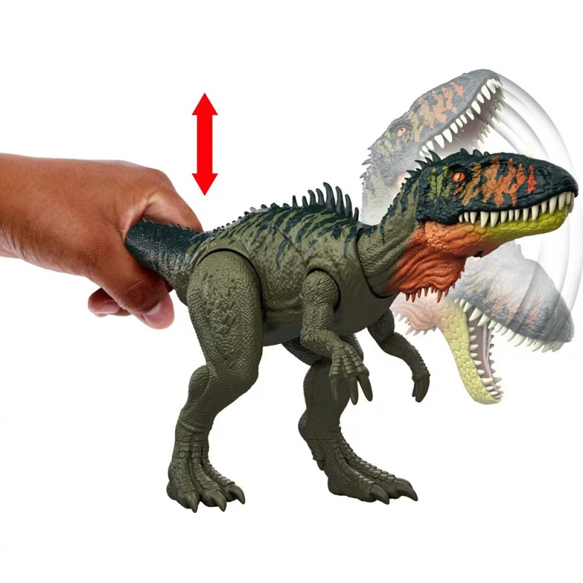 MATTEL JURASSIC WORLD GIGANTIC THRASHERS TYRANNOTITAN JGB92/JCL75