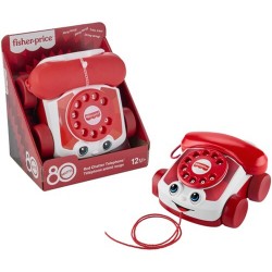 MATTEL RED CHATTTER TELEPHONE MATTEL 80TH JGG97 MATTEL RED CHATTTER TELEPHONE MATTEL 80TH JGG97