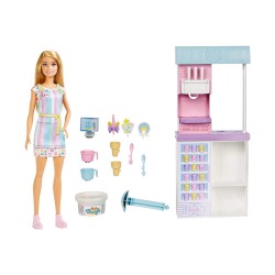 MATTEL BARBIE ΕΡΓΑΣΤΗΡΙΟ ΠΑΓΩΤΟΥ HCN46