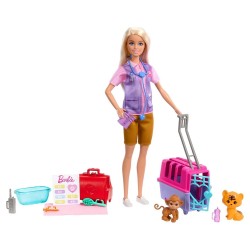 MATTEL BARBIE ΔΙΑΣΩΣΡΙΑ ΑΓΡΙΩΝ ΖΩΩΝ HRG50