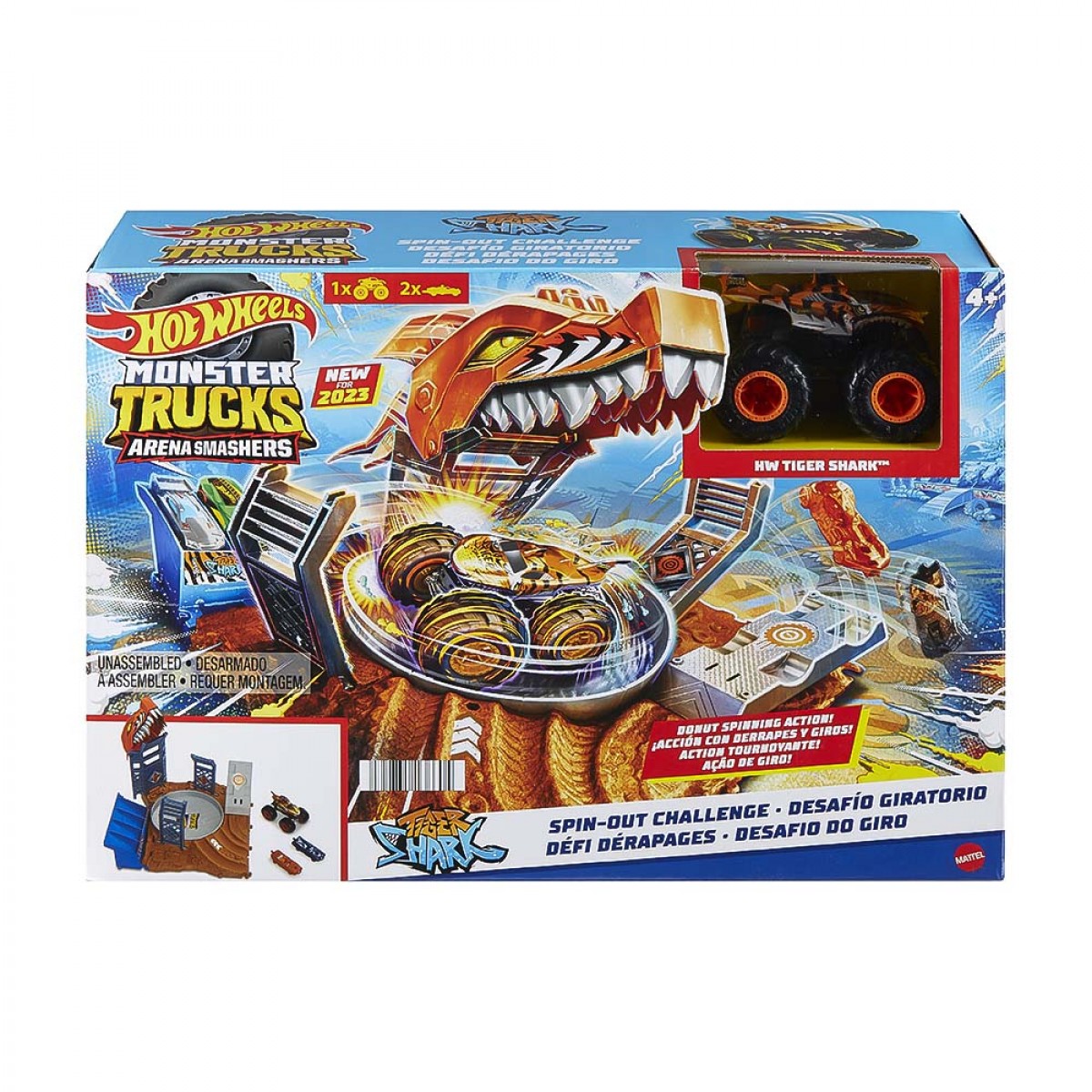 MATTEL HOT WHEELS ARENA WORLD SPIN-OUT CHALLENGE HNB93 MATTEL HOT WHEELS ARENA WORLD SPIN-OUT CHALLENGE HNB93
