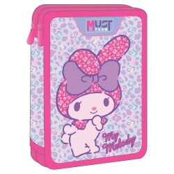 MUST ΣΧΟΛΙΚΗ ΚΑΣΕΤΙΝΑ ΔΙΠΛΗ ΓΕΜΑΤΗ MY MELODY 490181