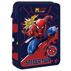 MUST ΣΧΟΛΙΚΗ ΚΑΣΕΤΙΝΑ ΔΙΠΛΗ ΓΕΜΑΤΗ SPIDERMAN THWIP 508559