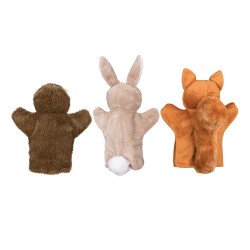 GOUNARIDIS TOYS ΠΑΝΙΝΑ ΖΩΑ ΚΟΥΚΛΟΘΕΑΤΡΟΥ 3 ΣΧΕΔΙΑ 50961 (24 ΕΚ.)