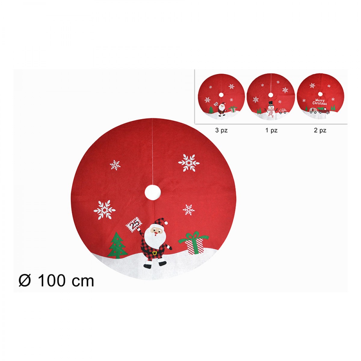 OEM ΧΑΛΙ ΧΡΙΣΤΟΥΓΕΝΝΙΑΤΙΚΟ 100 ΕΚΑΤΟΣΤΑ 9358