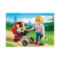 PLAYMOBIL ΜΑΜΑ ΜΕ ΔΙΔΥΜΑ ΚΑΙ ΚΑΡΟΤΣΑΚΙ 5573