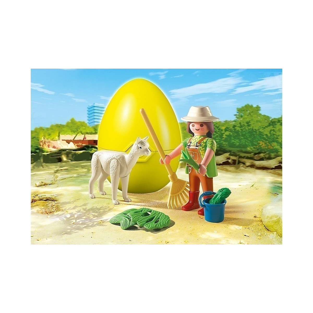 PLAYMOBIL ΦΥΛΑΚΑΣ ΖΩΟΛ. ΚΗΠΟΥ / ΛΑΜΑ  4944