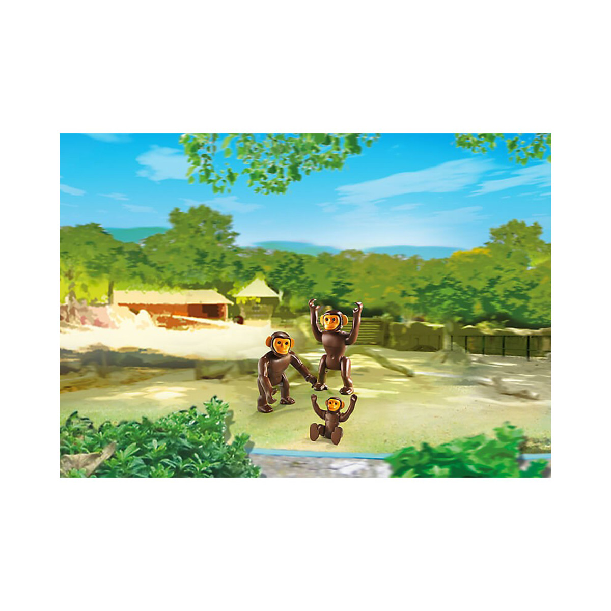 PLAYMOBIL PB ΟΙΚΟΓΕΝΕΙΑ ΧΙΜΠΑΤΖΗΔΩΝ ΝΟ 6650