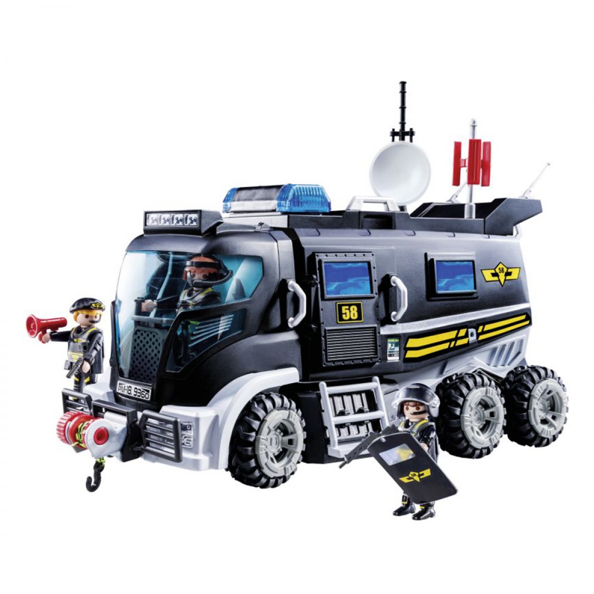PLAYMOBIL ΘΩΡΑΚΙΣΜΕΝΟ ΟΧΗΜΑ ΟΜΑΔΑΣ ΕΙΔΙΚΩΝ ΑΠΟΣΤΟΛΩΝ 9360 PLAYMOBIL ΘΩΡΑΚΙΣΜΕΝΟ ΟΧΗΜΑ ΟΜΑΔΑΣ ΕΙΔΙΚΩΝ ΑΠΟΣΤΟΛΩΝ 9360