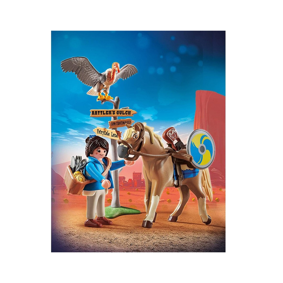 PLAYMOBIL PTM Η ΜΑΡΛΑ ΜΕ ΤΟ ΑΛΟΓΟ ΤΗΣ 70072